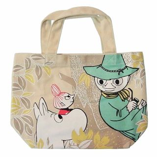 ムーミン(MOOMIN)のムーミン：帆布のミニトート バッグ #スナフキン 山登り★ブルー(トートバッグ)