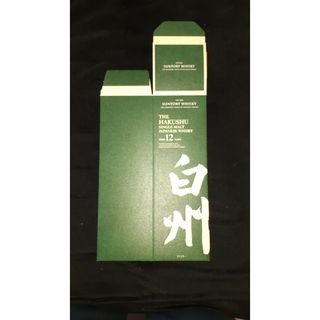 サントリー(サントリー)の【新品】SUNTORY サントリー 白州 12年 用 カートン 空箱 化粧箱(ウイスキー)