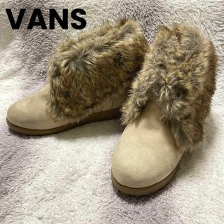 ヴァンズ(VANS)の★s511r vansバンズ ショートブーツ ファーブーツ フラット スウェード(ブーツ)