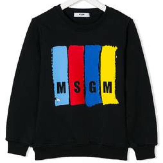 【新品】MSGM カラフルロゴスウェット