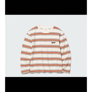 ユニクロ(UNIQLO)のユニクロ　ボーダークルーネックT 160(Tシャツ/カットソー)