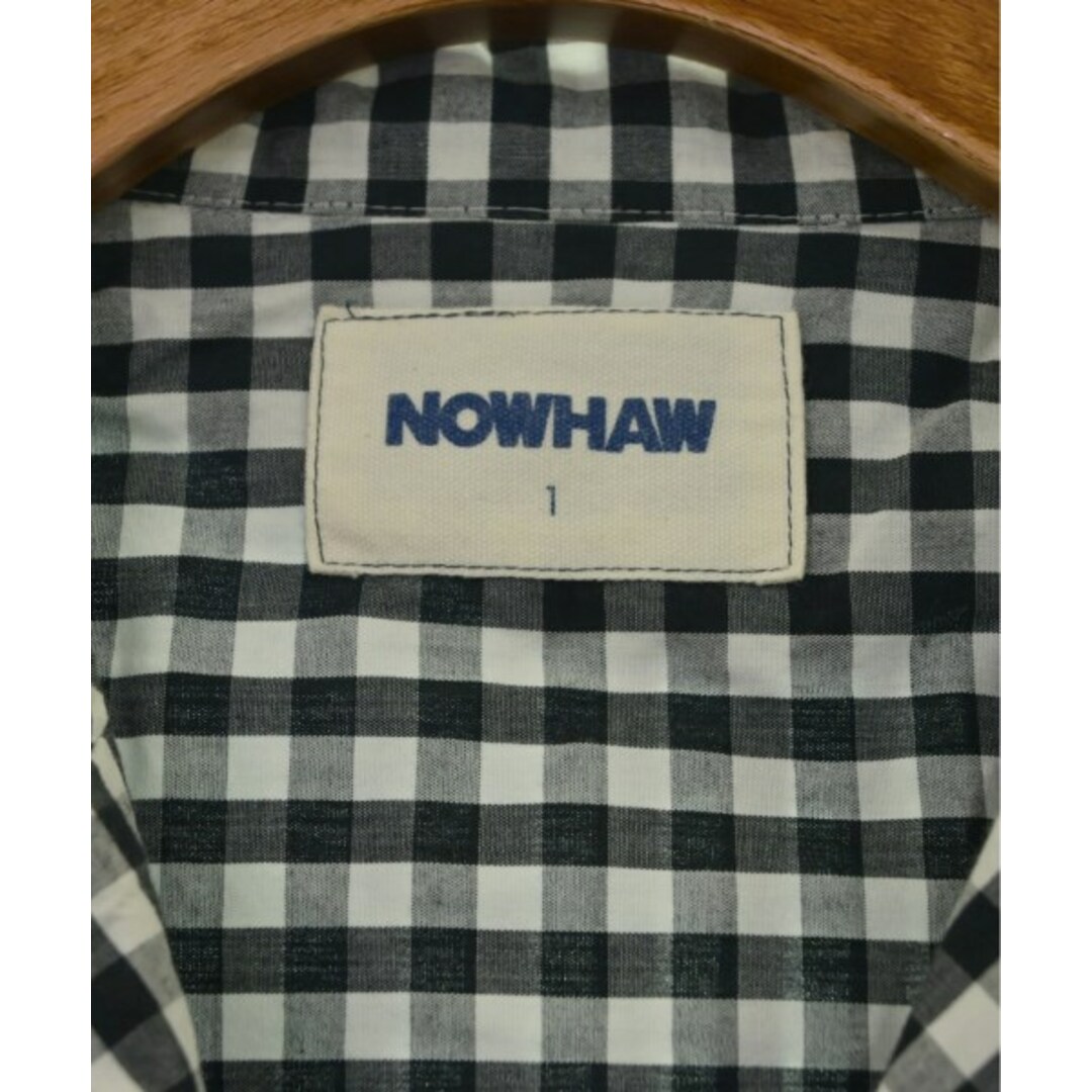 NOWHAW(ノウハウ)のNOWHAW ノウハウ コート（その他） 1(S位) 紺x白(ギンガムチェック) 【古着】【中古】 メンズのジャケット/アウター(その他)の商品写真