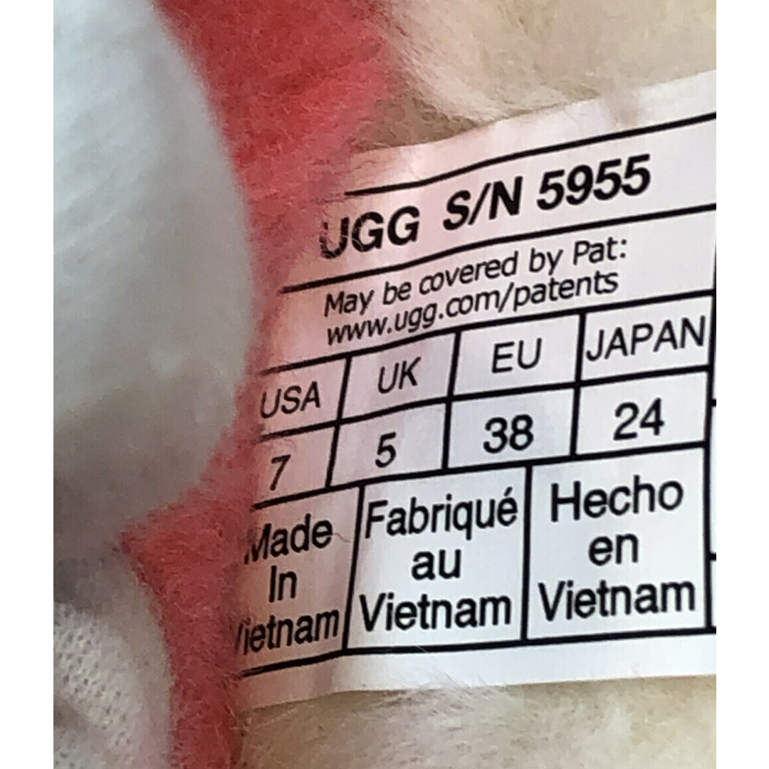 UGG(アグ)のアグ UGG スリッポン ムートン ルームシューズ レディース 24 レディースの靴/シューズ(スリッポン/モカシン)の商品写真