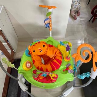 フィッシャープライス(Fisher-Price)の【のんちゃん様専用】ジャンパルーⅡ レインフォレスト　フィッシャープライス(ベビージム)