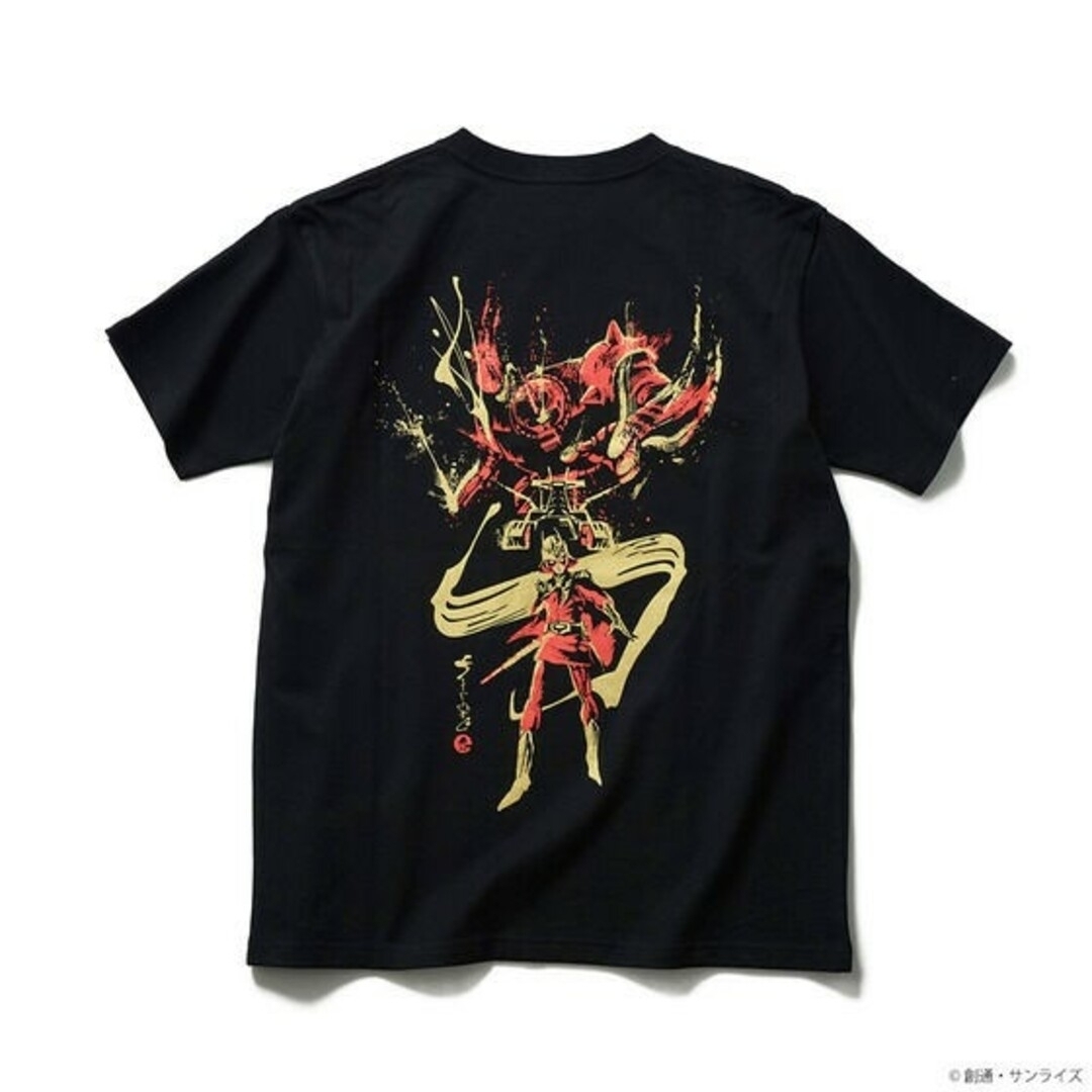 BANDAI(バンダイ)のSTRICT-G JAPAN 宇宙世絵 Tシャツ『機動戦士ガンダム』第四話 M メンズのトップス(Tシャツ/カットソー(半袖/袖なし))の商品写真