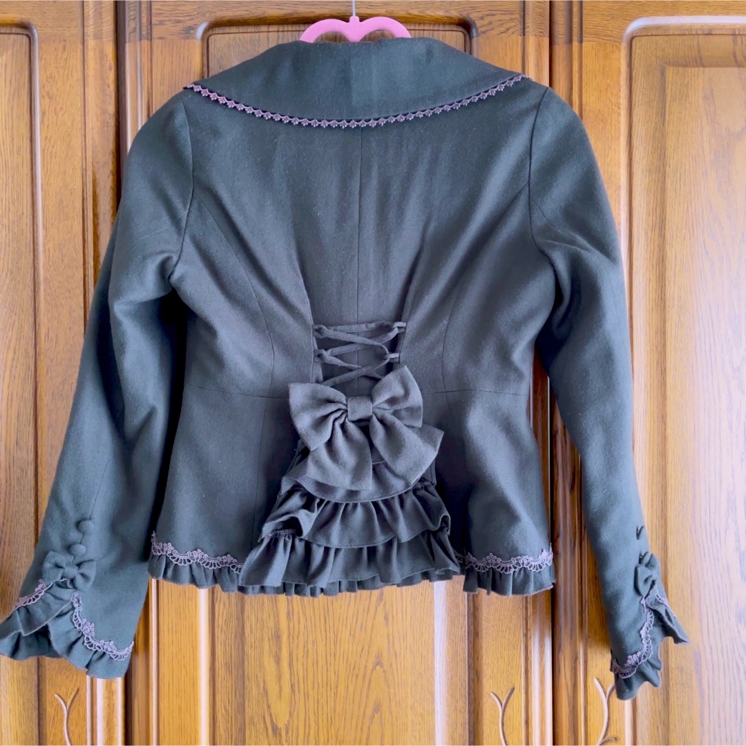 Victorian maiden(ヴィクトリアンメイデン)のエマニュエルフリルジャケット　メアリーマグダレン　MaryMagdalene レディースのジャケット/アウター(テーラードジャケット)の商品写真