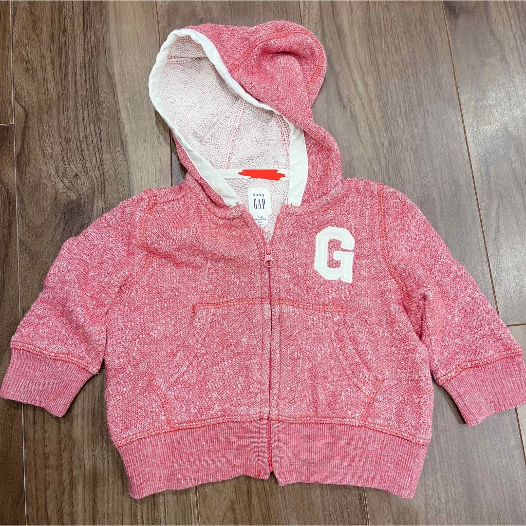 babyGAP(ベビーギャップ)のBabyGAP パーカー キッズ/ベビー/マタニティのベビー服(~85cm)(トレーナー)の商品写真