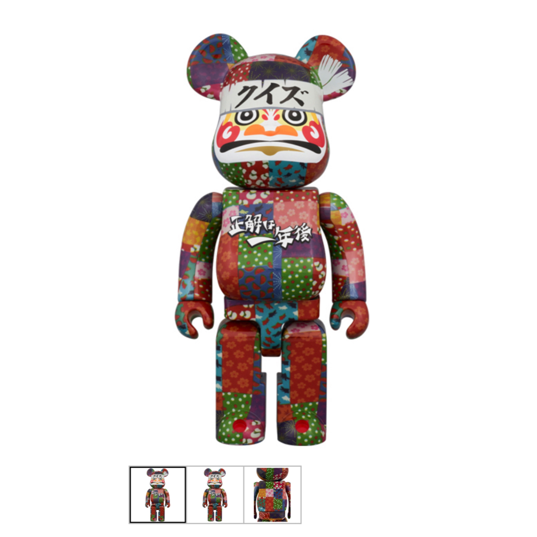 BE@RBRICK 達磨 クイズ☆正解は一年後 400%エンタメ/ホビー