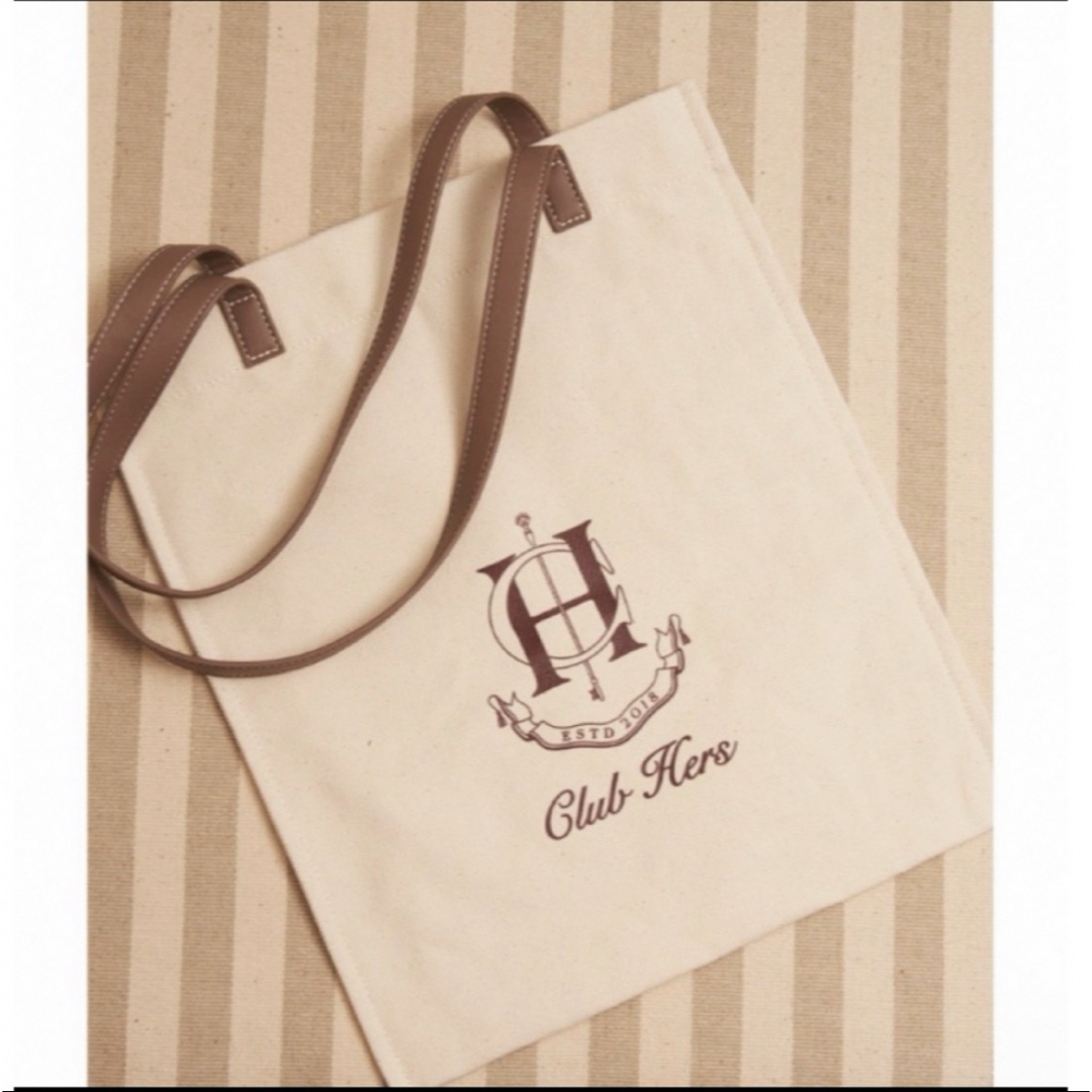 Her lip to(ハーリップトゥ)の本日削除‼️　Herlipto Club Hers tote bag レディースのバッグ(トートバッグ)の商品写真