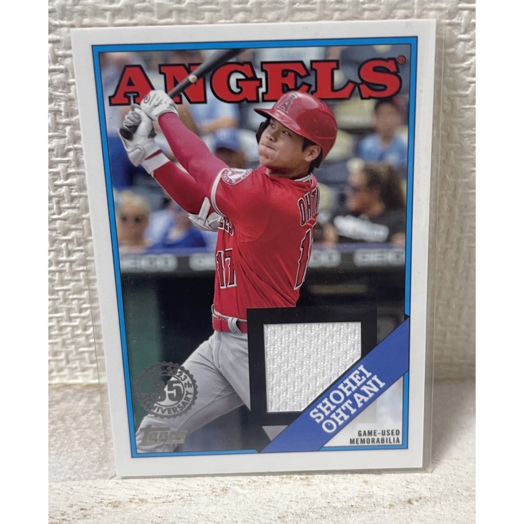 メジャー【希少】大谷 翔平 実使用ジャージ 2023 topps カード - www