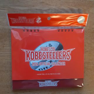 KOBE STEELERS  2024 卓上カレンダー(ラグビー)