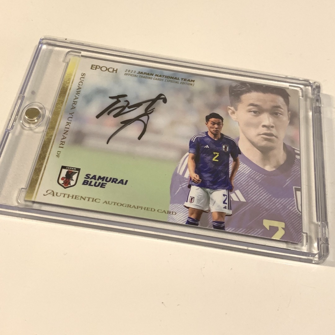 EPOCH - 【最終値下】菅原由勢 直筆サイン 2023 サッカー日本 EPOCH - 【最終値下】菅原由勢 直筆サイン 2023 サッカー日本