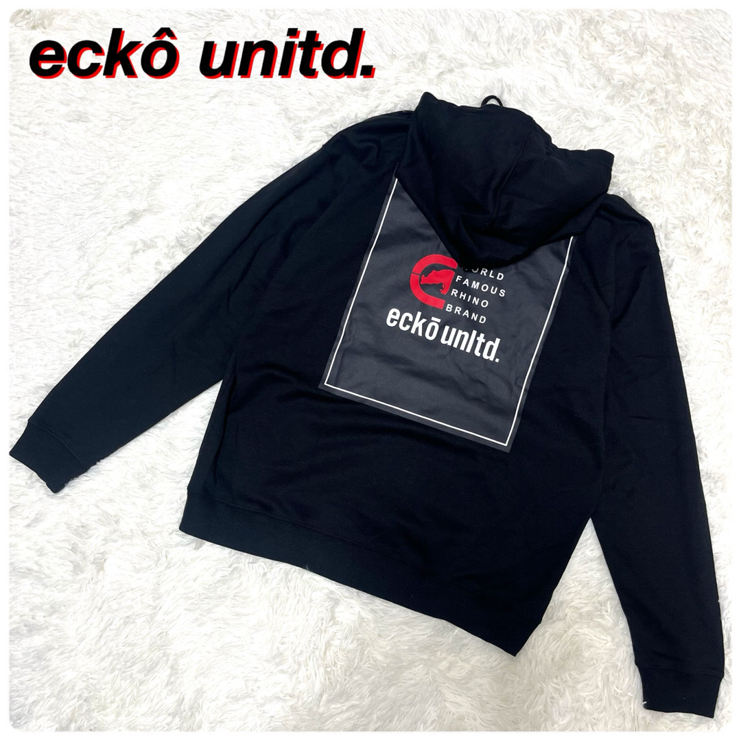 ECKŌ UNLTD（ECKO UNLTD）(エコーアンリミテッド)の未使用品✨　エコーアンリミテッド　ビックシルエット　スウェット　パーカー　 メンズのトップス(スウェット)の商品写真