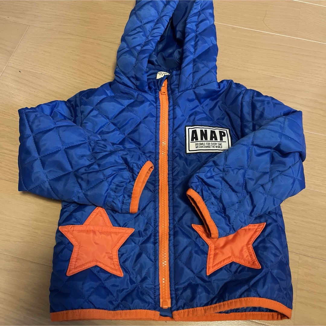 ANAP(アナップ)の90センチジャンパー キッズ/ベビー/マタニティのキッズ服男の子用(90cm~)(コート)の商品写真