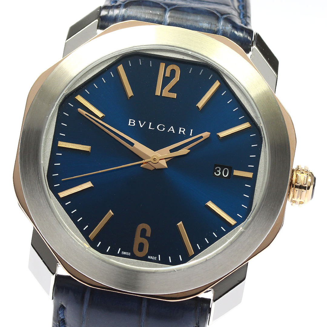 BVLGARI - ブルガリ BVLGARI OCP41SG オクト ローマ デイト 自動巻き