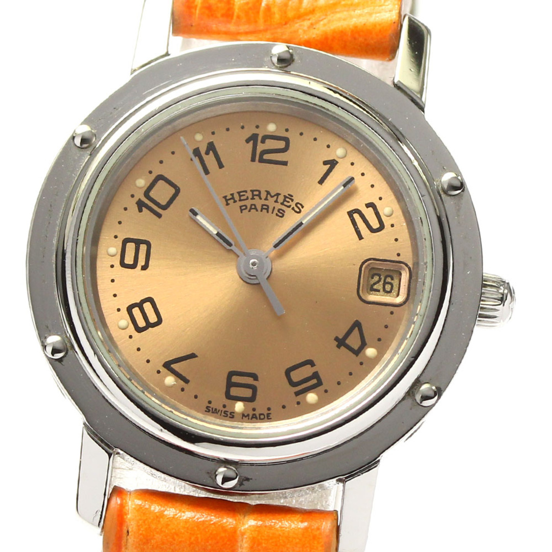 Hermes(エルメス)のエルメス HERMES CL4.210 クリッパー クォーツ レディース _792245 レディースのファッション小物(腕時計)の商品写真