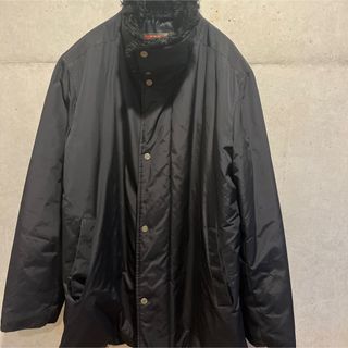 プラダ(PRADA)の90's PRADAプラダPRADASPORT襟ファー付き中綿ナイロンジャケット(ナイロンジャケット)