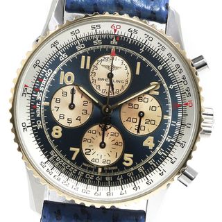 ブライトリング(BREITLING)のブライトリング BREITLING D33030 ナビタイマー エアボーン YGベゼル クロノグラフ 自動巻き メンズ _793647(腕時計(アナログ))