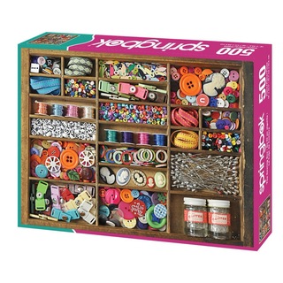 Springbok's 500ピース ジグソーパズル 裁縫箱 マルチ(その他)
