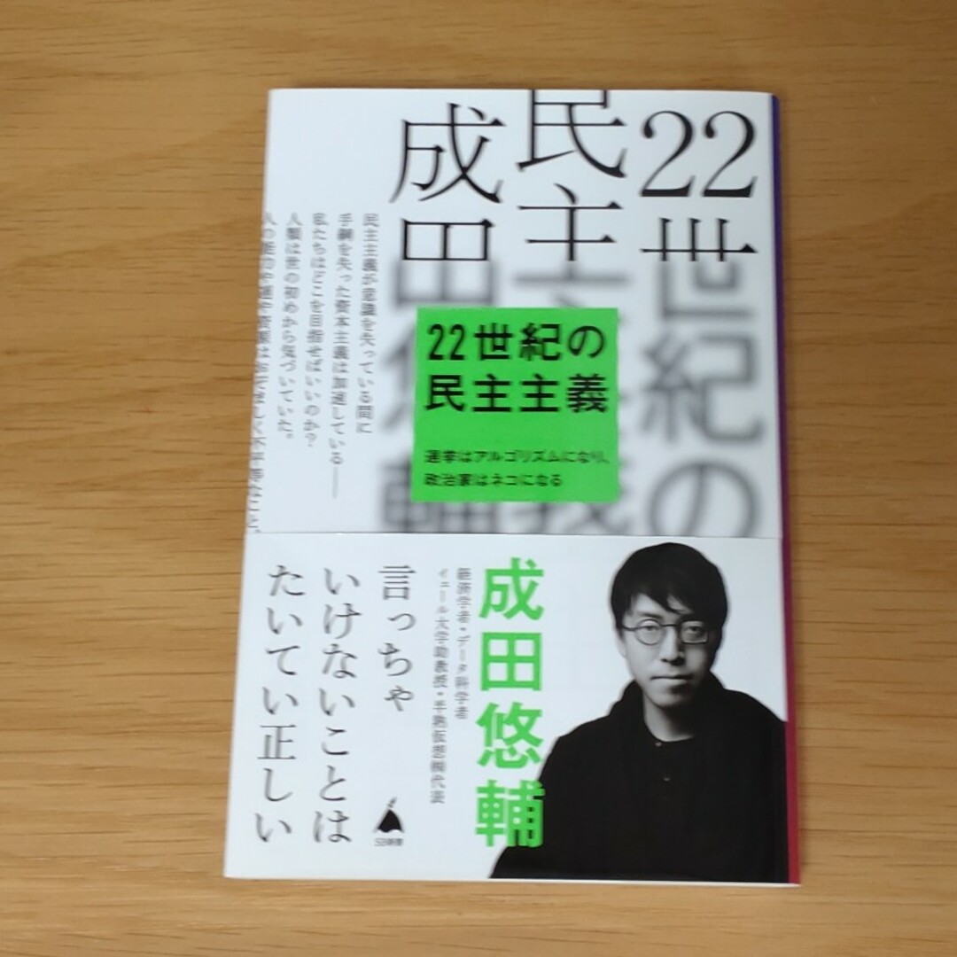 ２２世紀の民主主義 エンタメ/ホビーの本(その他)の商品写真