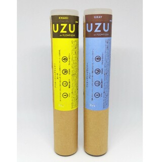 フローフシ(FLOWFUSHI)の【新品未使用】UZU アイオープニングライナー グレー＆カーキ 2本セット(アイライナー)