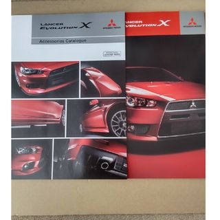 ミツビシ(三菱)の【開封したて】LANCER Evolution X  カタログ(カタログ/マニュアル)