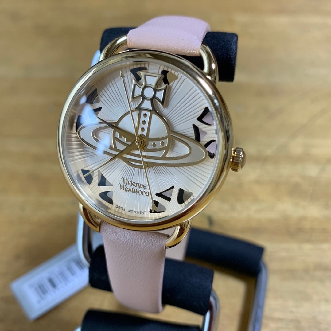 Vivienne Westwood(ヴィヴィアンウエストウッド)の【新品】ヴィヴィアンウエストウッド レディース 腕時計 VV163BGPK レディースのファッション小物(腕時計)の商品写真