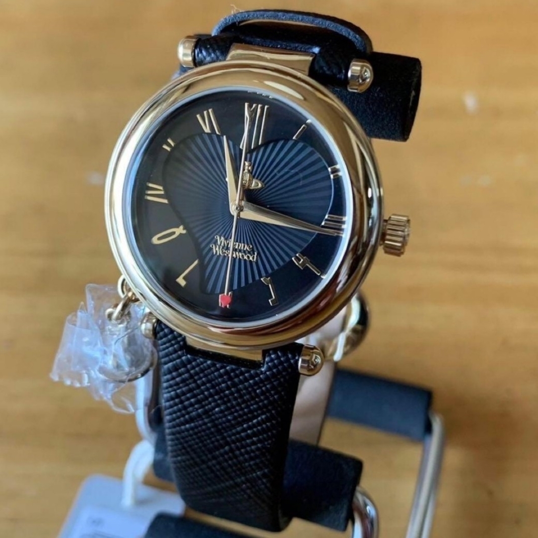 プレゼント【新品】ヴィヴィアン ウエストウッド 腕時計 レディース VV006GDBLK