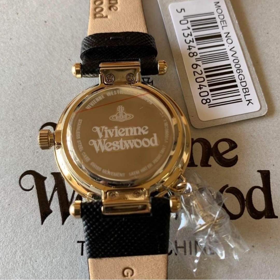 Vivienne Westwood(ヴィヴィアンウエストウッド)の【新品】ヴィヴィアン ウエストウッド 腕時計 レディース VV006GDBLK レディースのファッション小物(腕時計)の商品写真