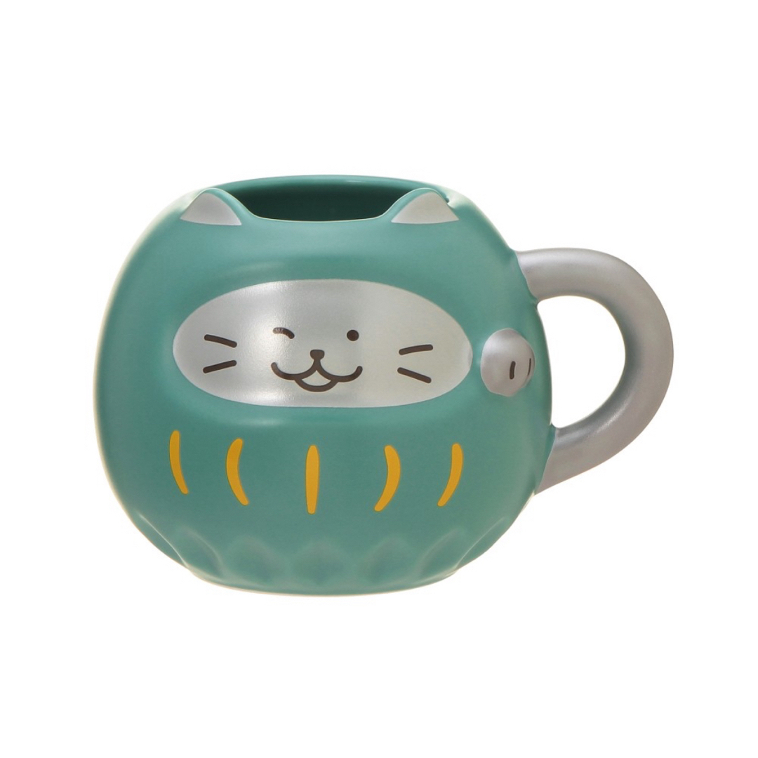 Starbucks - スターバックス マグまねきねこだるまグリーン296ml Starbucks - スターバックス マグまねきねこだるまグリーン296ml