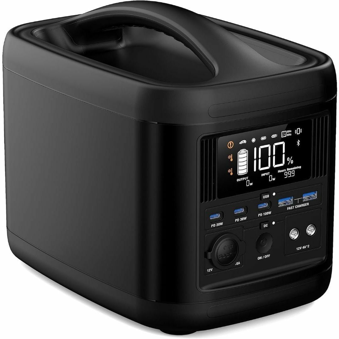 ポータブル電源 GeelHertz 大容量 600W 518Wh/144000m