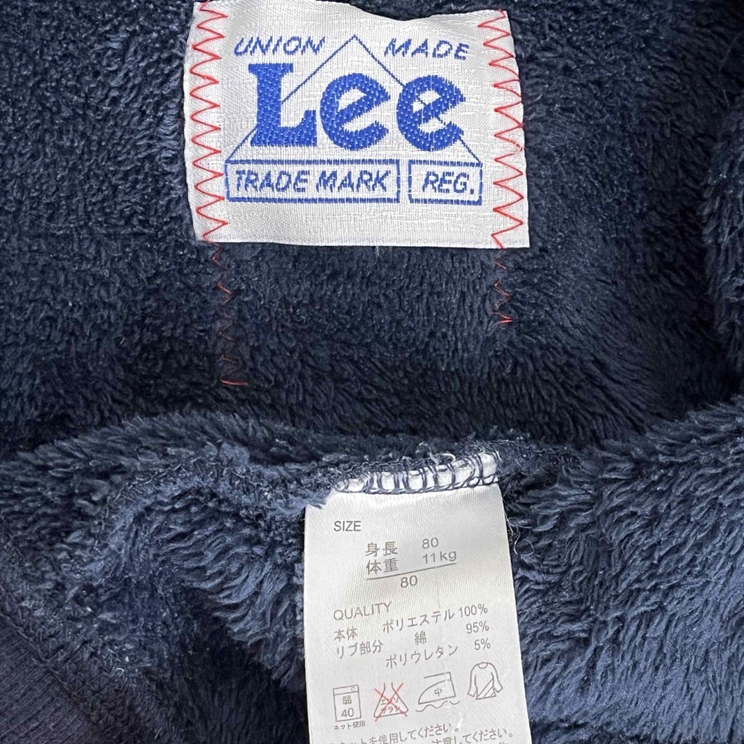 Lee(リー)のLee パーカー　80 キッズ/ベビー/マタニティのベビー服(~85cm)(トレーナー)の商品写真