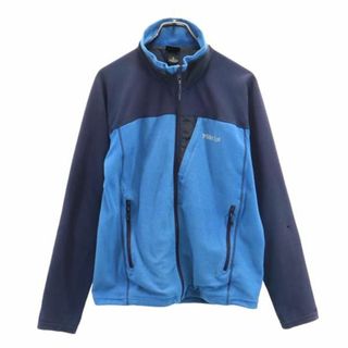 マーモット(MARMOT)のマーモット アウトドア 長袖 フリースジャケット M ブルー系 MARMOT メンズ 古着 【231230】(その他)