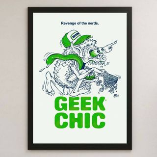 GEEK CHIC オタクの復讐 イラスト ポスター A3(その他)