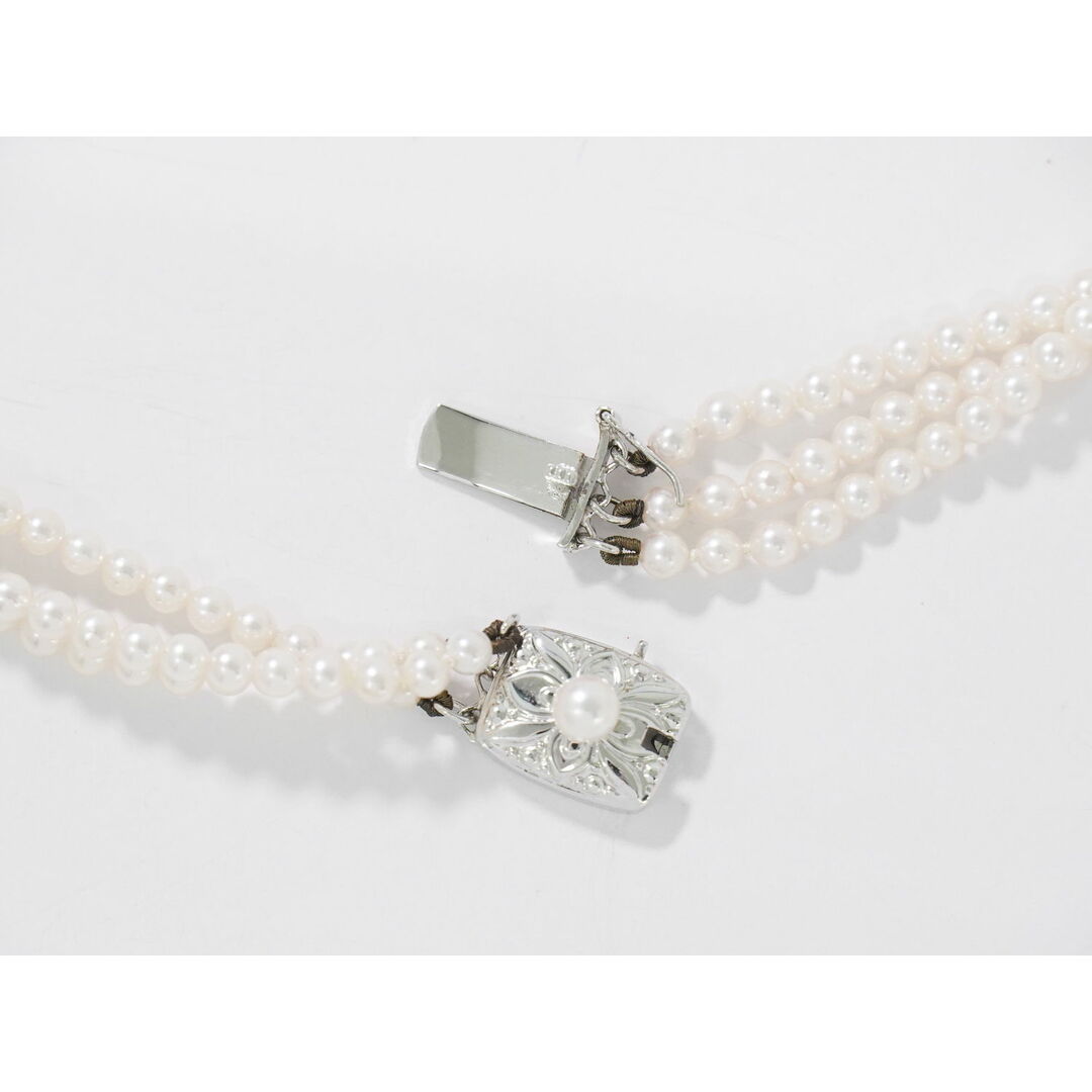 MIKIMOTO - 本物 ミキモト MIKIMOTO ベビーパール 3.0-3.4mm SIL MIKIMOTO - 本物 ミキモト MIKIMOTO ベビーパール 3.0-3.4mm SIL