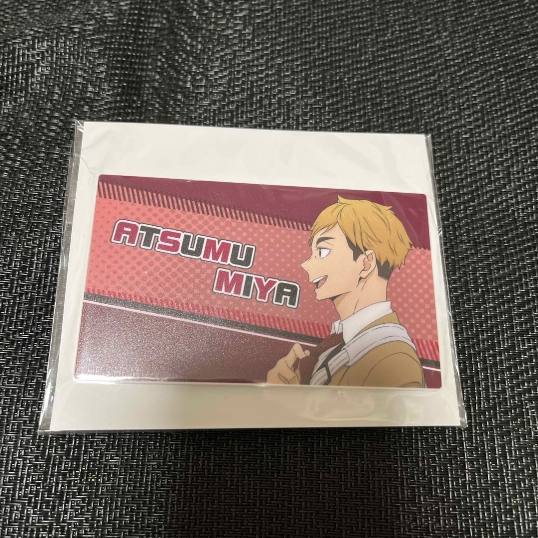 ハイキュー！！　宮侑　バッジ エンタメ/ホビーのアニメグッズ(バッジ/ピンバッジ)の商品写真