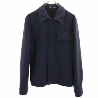 ザラ(ZARA)のザラ ジャケット S ネイビー ZARA メンズ 古着 【231230】(その他)