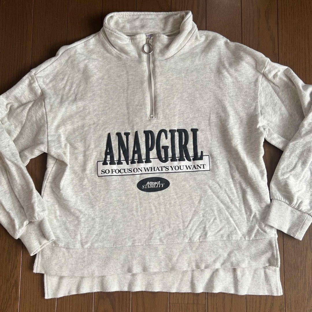 ANAP GiRL - ANAP GIRLジップアップトレーナーSの通販 by coco's shop