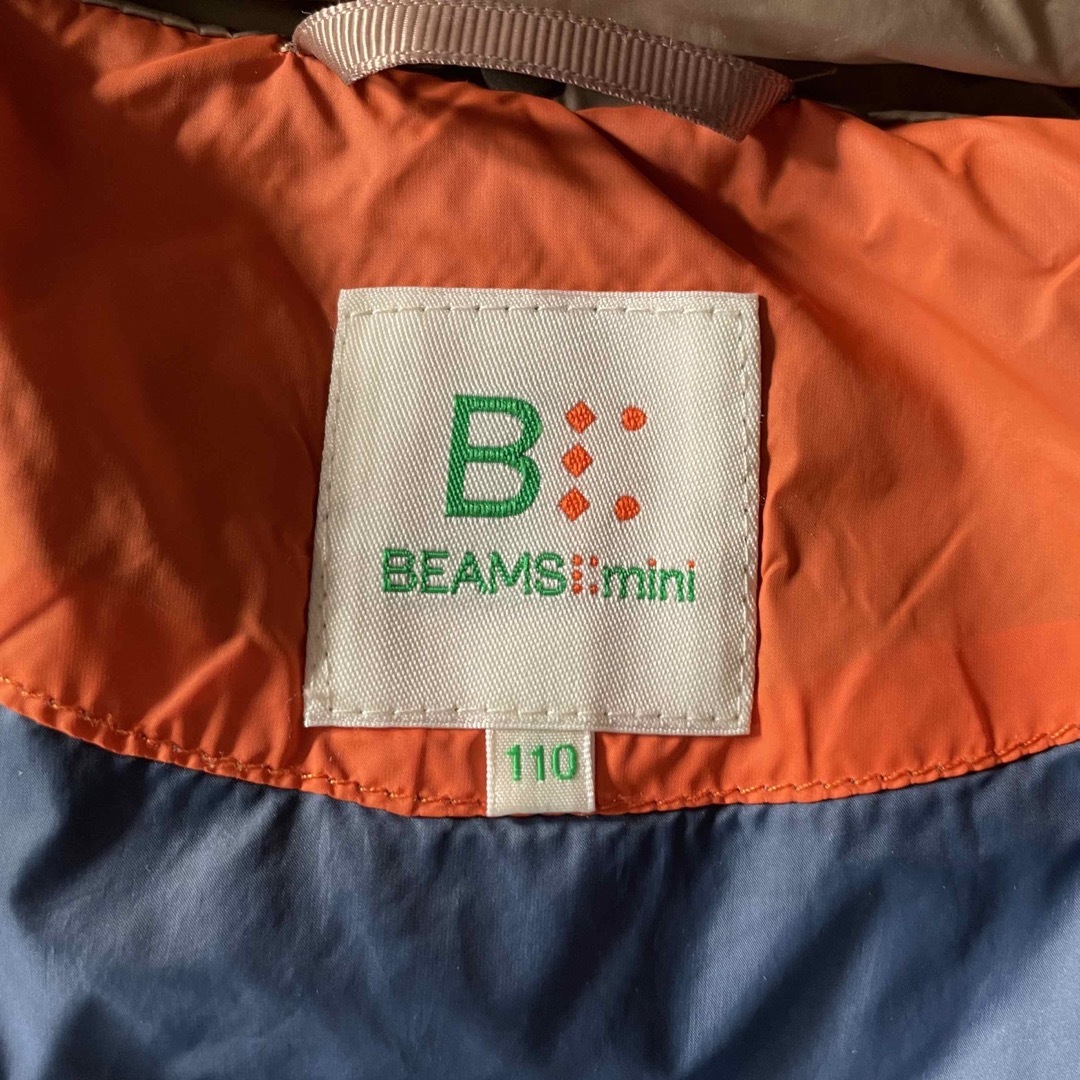 BEAMS(ビームス)のBEAMS mini ダウンコート 110cm キッズ/ベビー/マタニティのキッズ服男の子用(90cm~)(コート)の商品写真