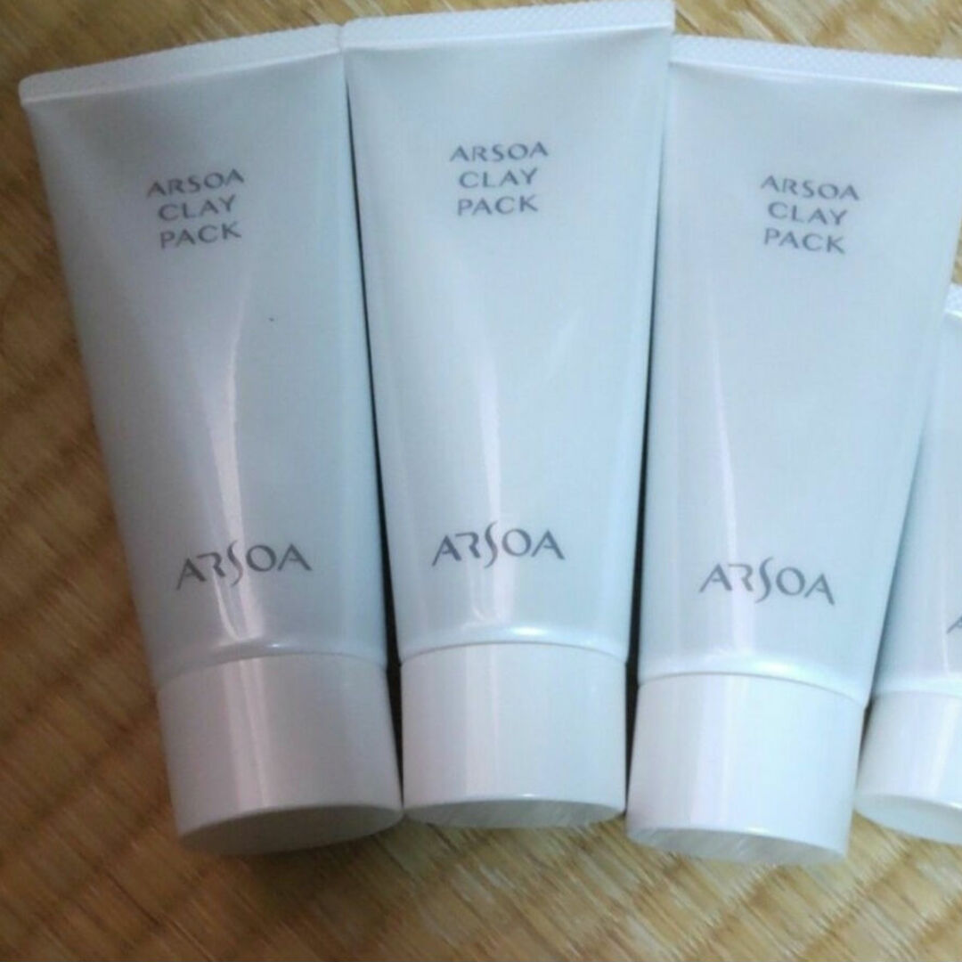 ARSOA(アルソア)の3本 クレイパック ミニ石鹸 アルソア 化粧品 スキンケア 美容 美白 新品 コスメ/美容のスキンケア/基礎化粧品(パック/フェイスマスク)の商品写真