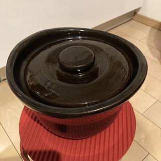 ムジルシリョウヒン(MUJI (無印良品))の無印良品　土鍋おこげ　3合(鍋/フライパン)