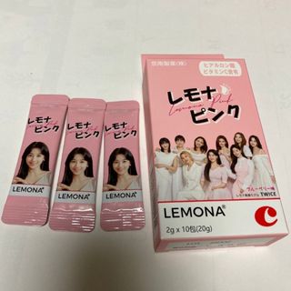 トゥワイス(TWICE)の3) ジヒョ　京南製薬 レモナピンク TWICE  2g×3包　レモナ(アイドルグッズ)