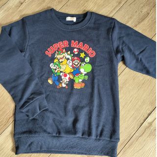 シマムラ(しまむら)のスーパーマリオ　裏起毛トレーナー(Tシャツ/カットソー)