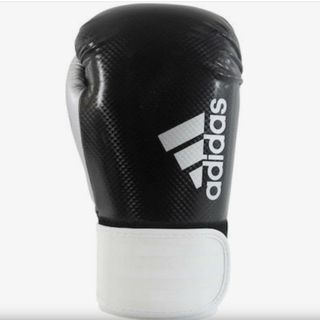 アディダス(adidas)のアディダス ボクシンググローブ ハイブリッド75 白/黒 8oz(ボクシング)