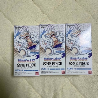 ONE PIECE - 新品未開封 ONE PIECEカード新時代の主役 5BOX テープ付き