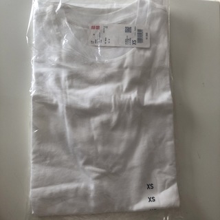ユニクロ(UNIQLO)の新品　未使用　ユニクロ　ラウンドヘムロングT 半袖(Tシャツ(半袖/袖なし))