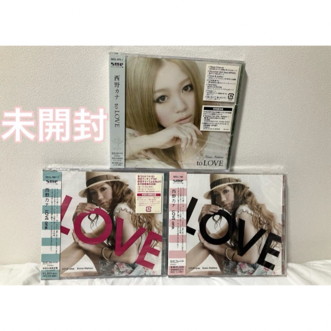 新品未開封　西野カナ　Love one  to Love 初回限定盤ポップス/ロック(邦楽)
