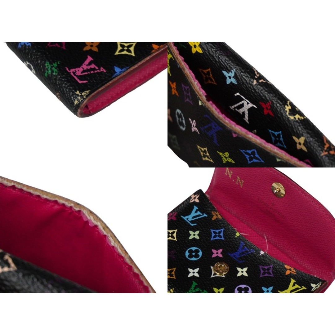 LOUIS VUITTON(ルイヴィトン)のLOUIS VUITTON ルイ・ヴィトン カードケース アンヴェロップカルトドゥヴィジット M66561 PVC モノグラム ノワール 良品 中古 58576 レディースのファッション小物(パスケース/IDカードホルダー)の商品写真