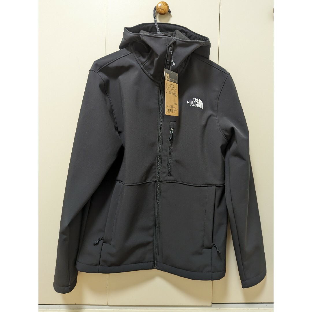 ブラック柄デザインTHE NORTH FACE　ノースフェイス　フード　ブルゾン　ジャケット　NP