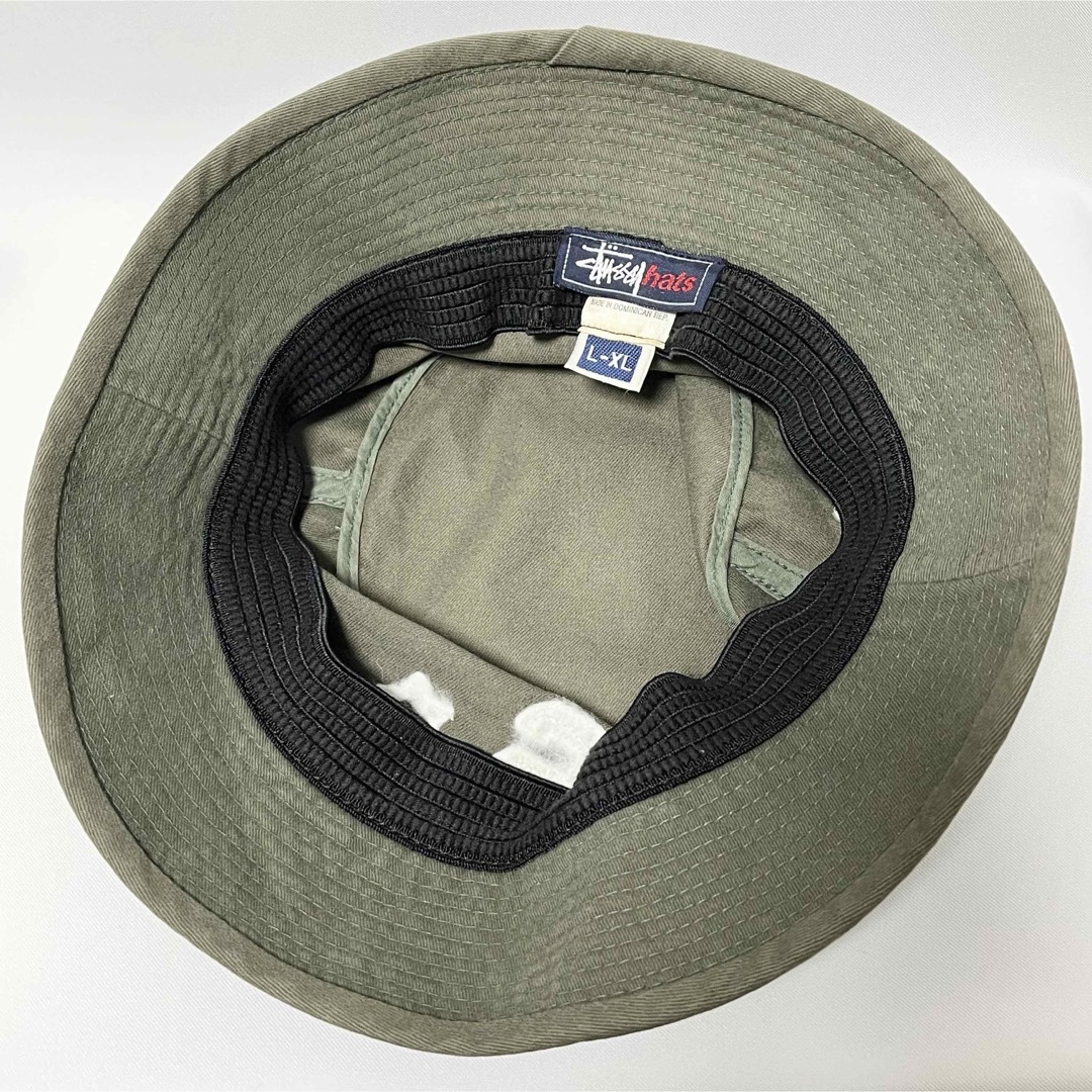 STUSSY(ステューシー)の【極希少】90’s OLD STUSSY⑧Sロゴ&ショーンフォントタグ付バケット メンズの帽子(ハット)の商品写真